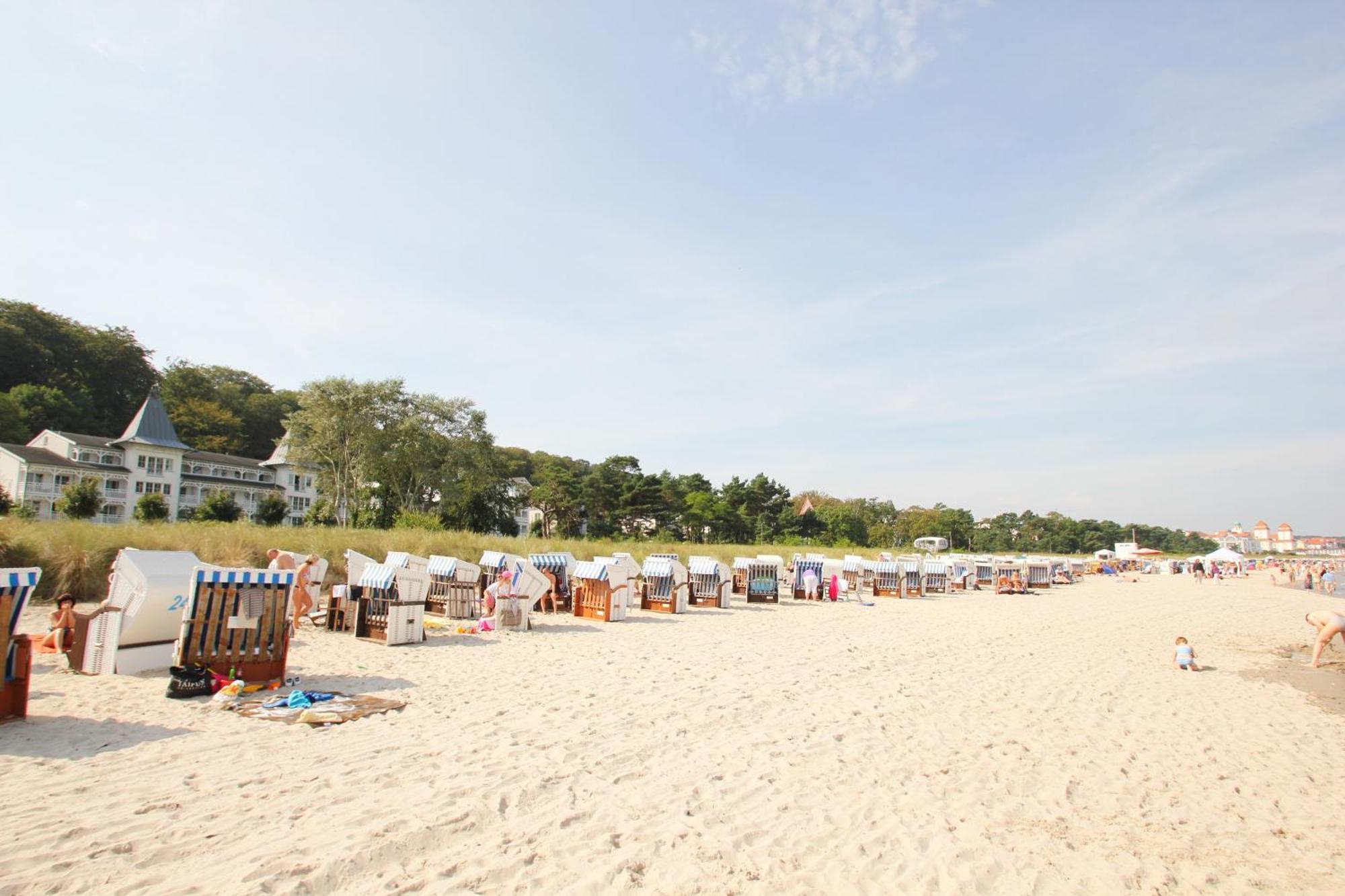 Aparthotel Ostsee Fewo 36 Balkon, Meerblick, Strand Бінц Екстер'єр фото